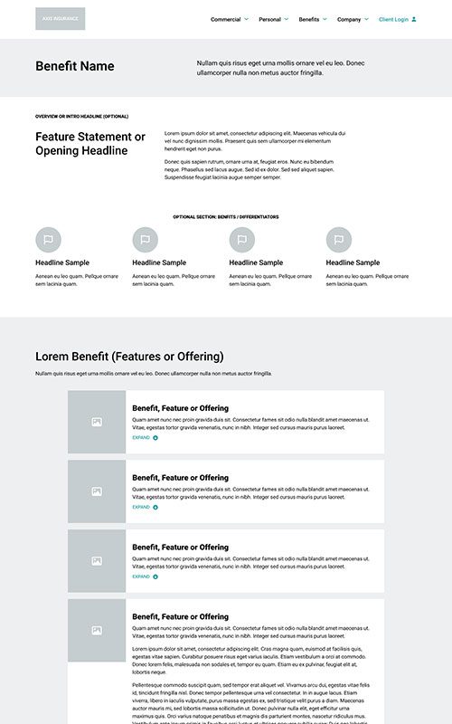 Benefit-Detail-Axis-Insurance-UX-Design