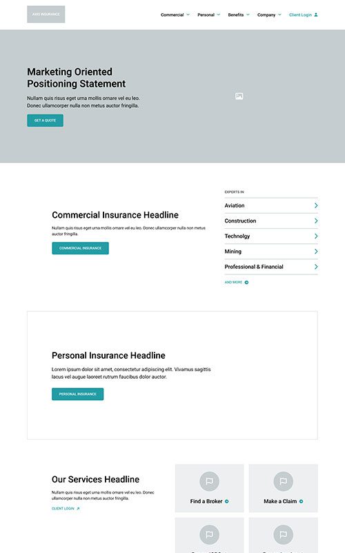 Home-Axis-Insurance-UX-Design